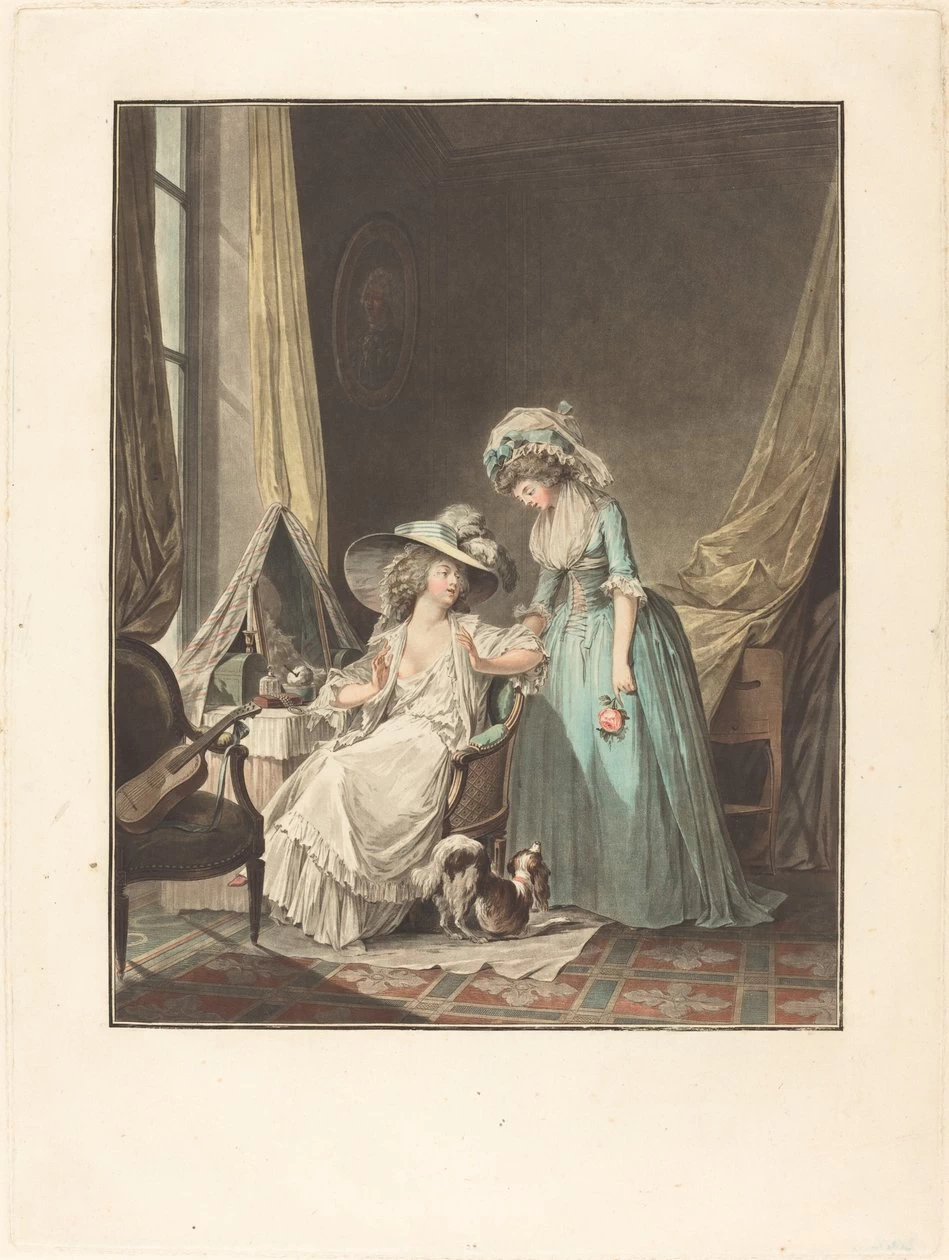 La Difficile Confessione - Widener Collection, National Gallery of Art
